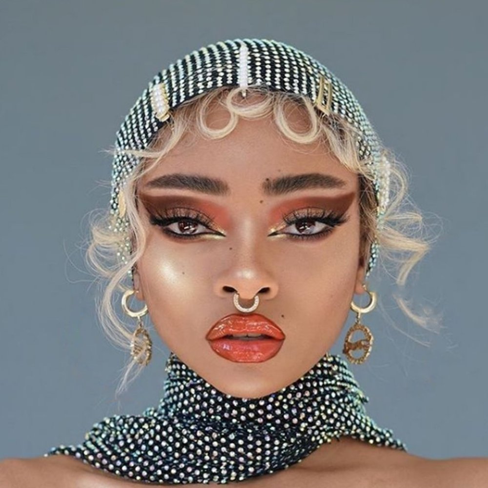 Fashion Mesh Rhinestone Head Scarf Headwraps Bling Crystal Headbands Headwear - Picture 2 of 6